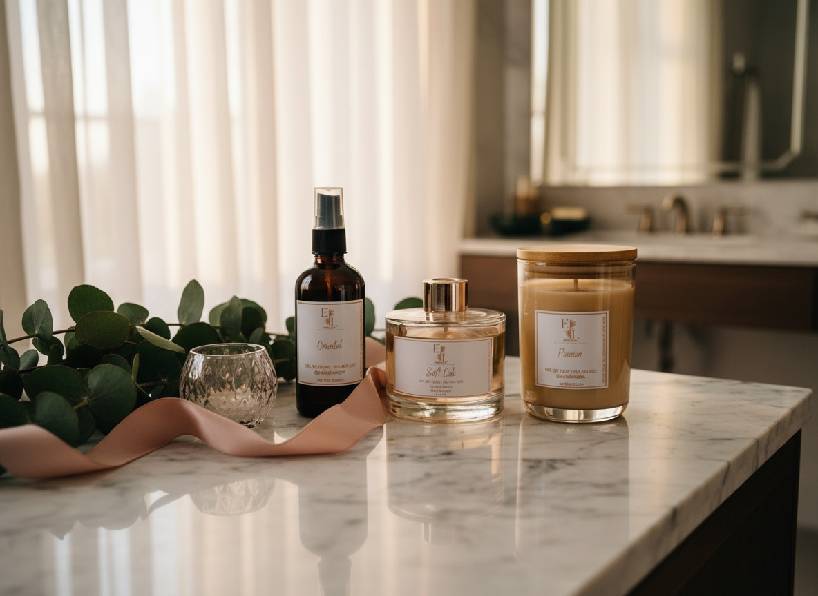 Eden Living products in sophisticated luxury setting